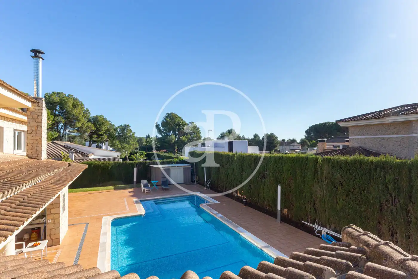 Piscina de Casa o chalet en venta en Serra con Aire acondicionado, Calefacción y Jardín privado