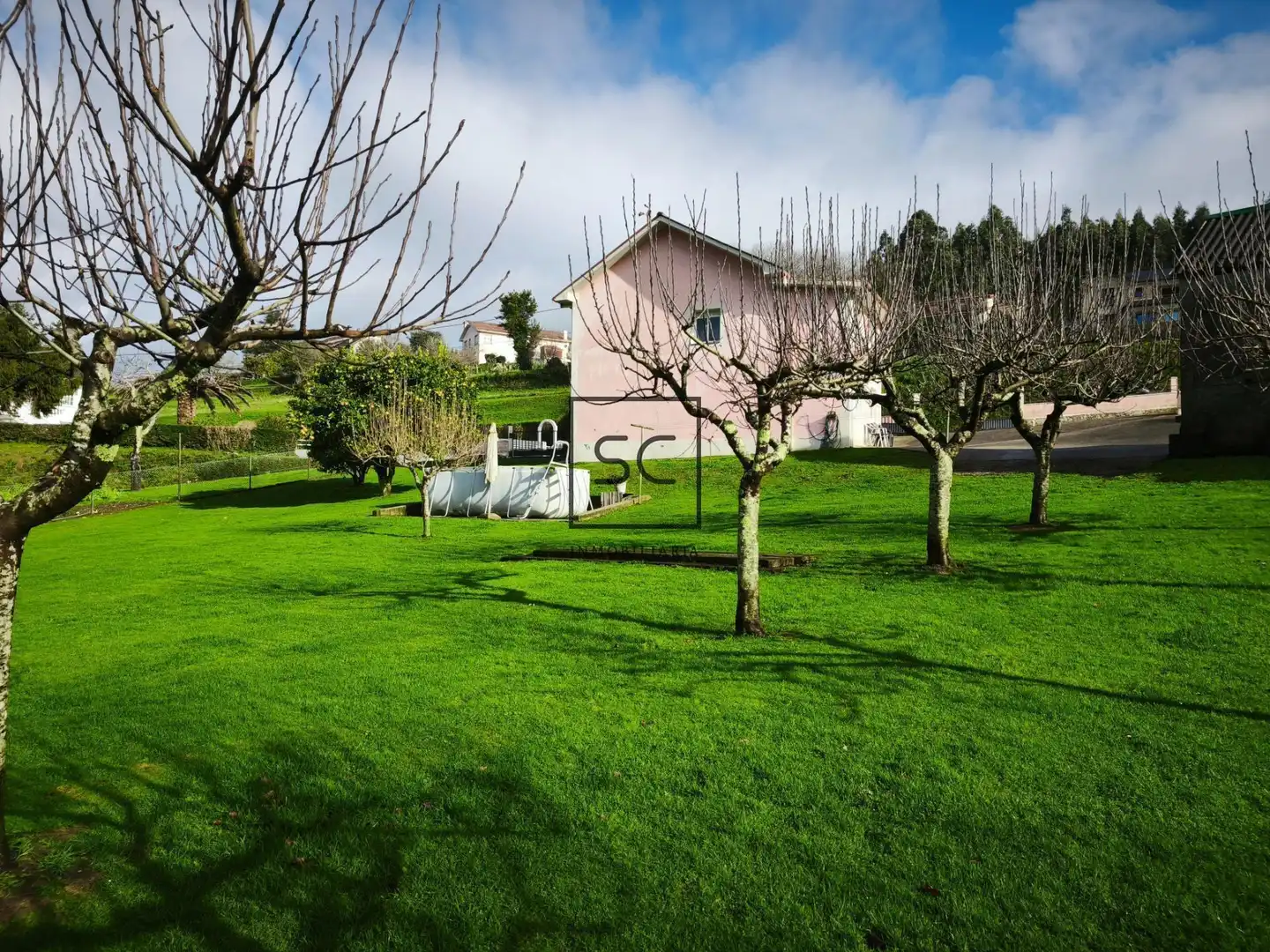 Jardín de Casa o chalet en venta en Narón con Trastero y Piscina