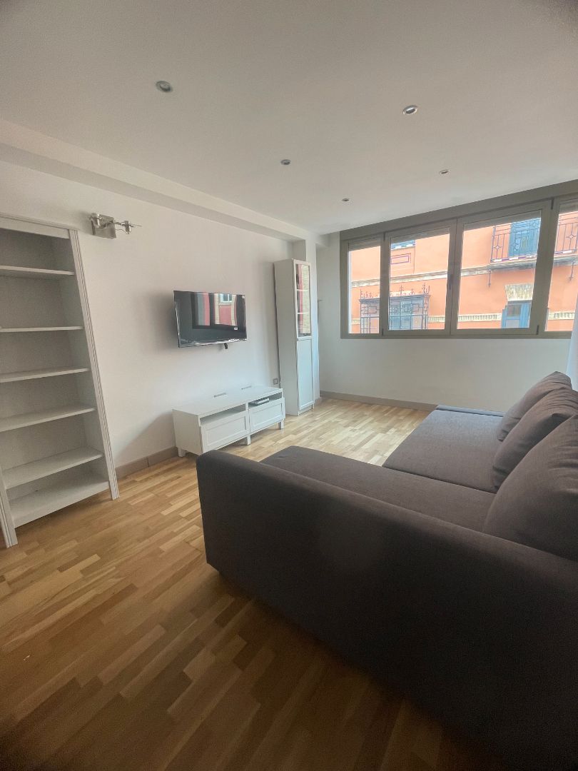 Living room of Flat for rent in  Sevilla Capital  with Air Conditioner, Heating and Furnished