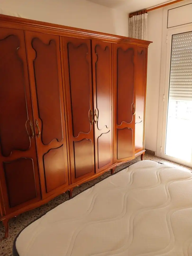 Bedroom of Flat for rent in Cornellà de Llobregat  with Air Conditioner, Heating and Balcony