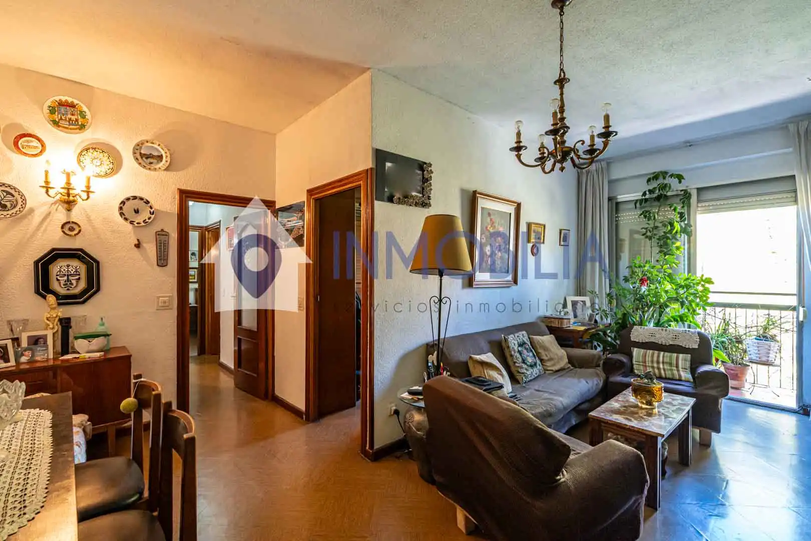 Sala de estar de Piso en venta en Madrid con Calefacción y Terraza