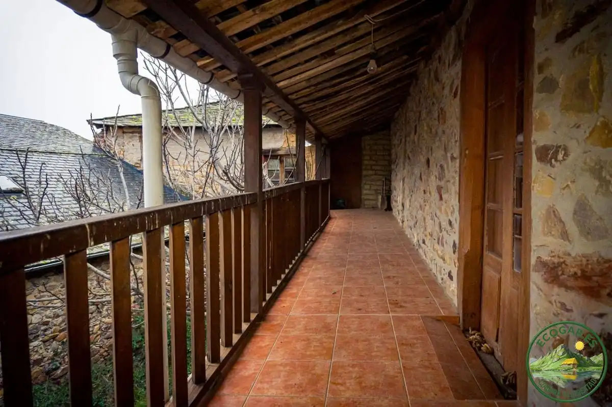 Terraza de Casa o chalet en venta en Castropodame con Calefacción, Jardín privado y Parquet