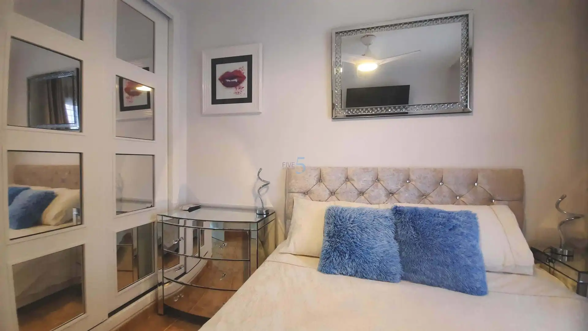 Schlafzimmer von Einfamilien-Reihenhaus zum Verkauf in Torre-Pacheco mit Klimaanlage, Heizung und Terrasse