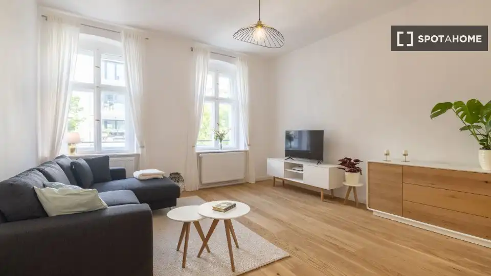 Sala d'estar de Apartament per a compartir en Collado de la Vera amb Aire condicionat, Calefacció i Terrassa