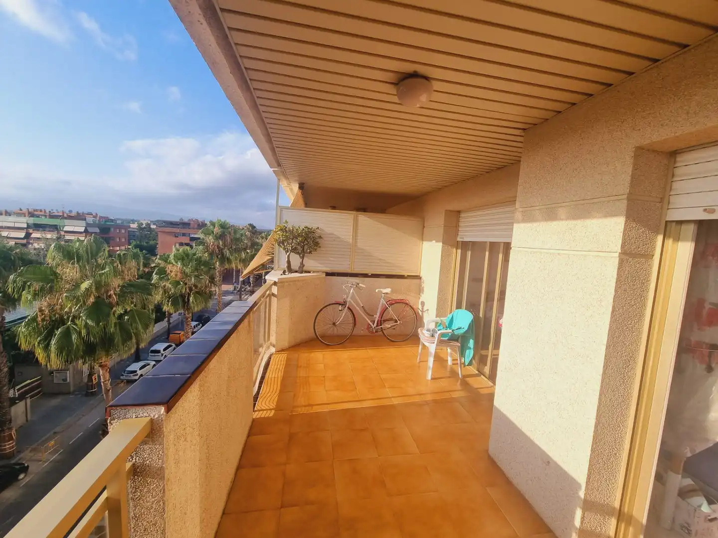 Balcony of Flat for sale in Salou  with Air Conditioner, Heating and Parquet flooring