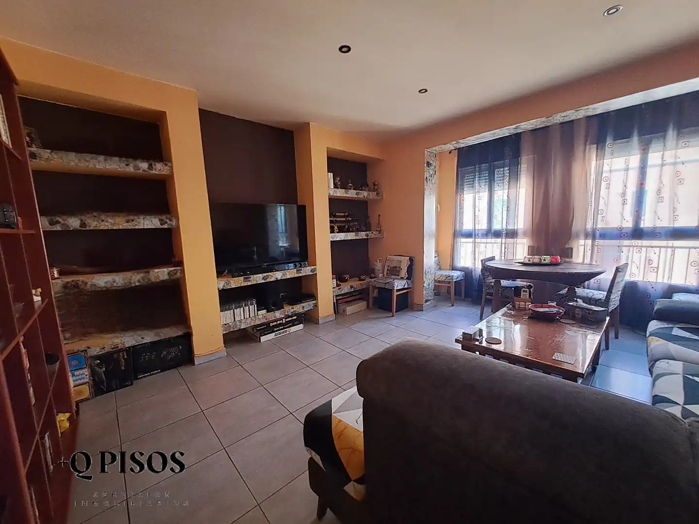 Sala d'estar de Pis en venda en  Palma de Mallorca amb Balcó