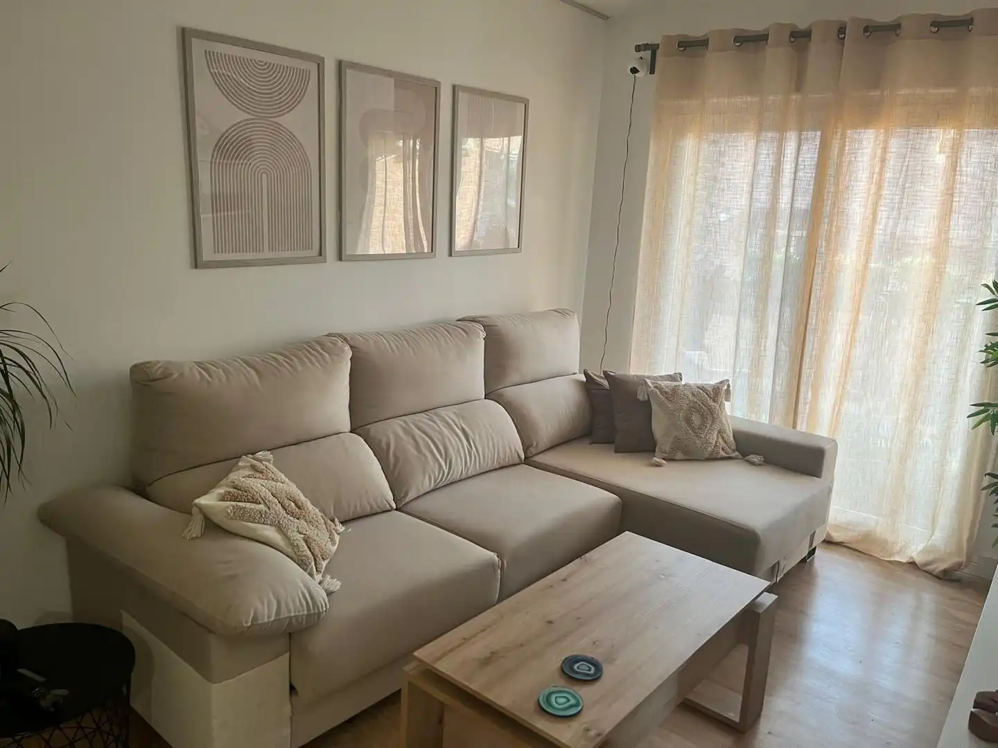 Sala de estar de Piso en venta en Molina de Segura con Aire acondicionado, Amueblado y Balcón