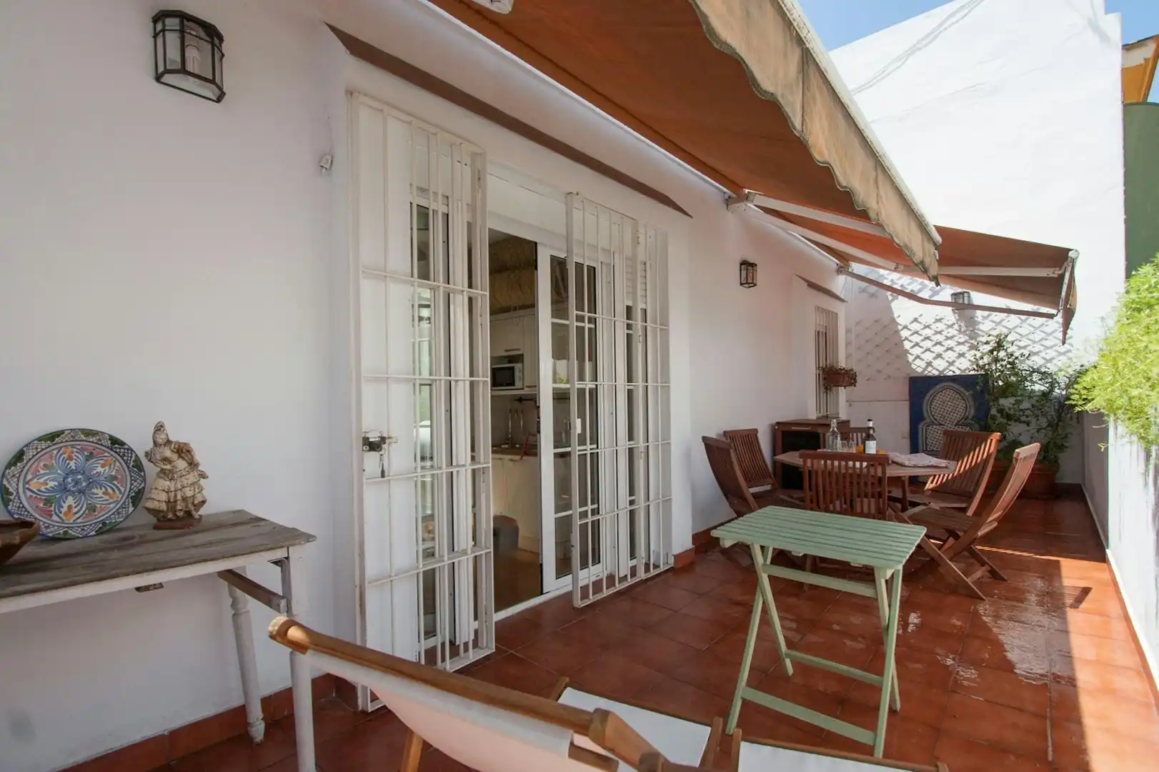 Terrace of Flat for rent in Sevilla  with Air Conditioner, Heating and Furnished