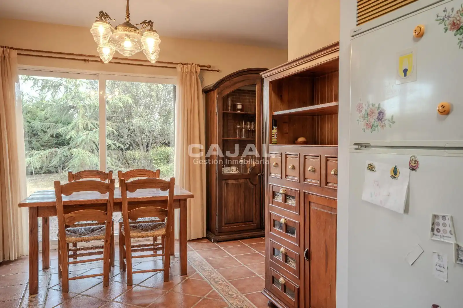 Dining room of Houses for sale in Fresno de Cantespino  with Heating