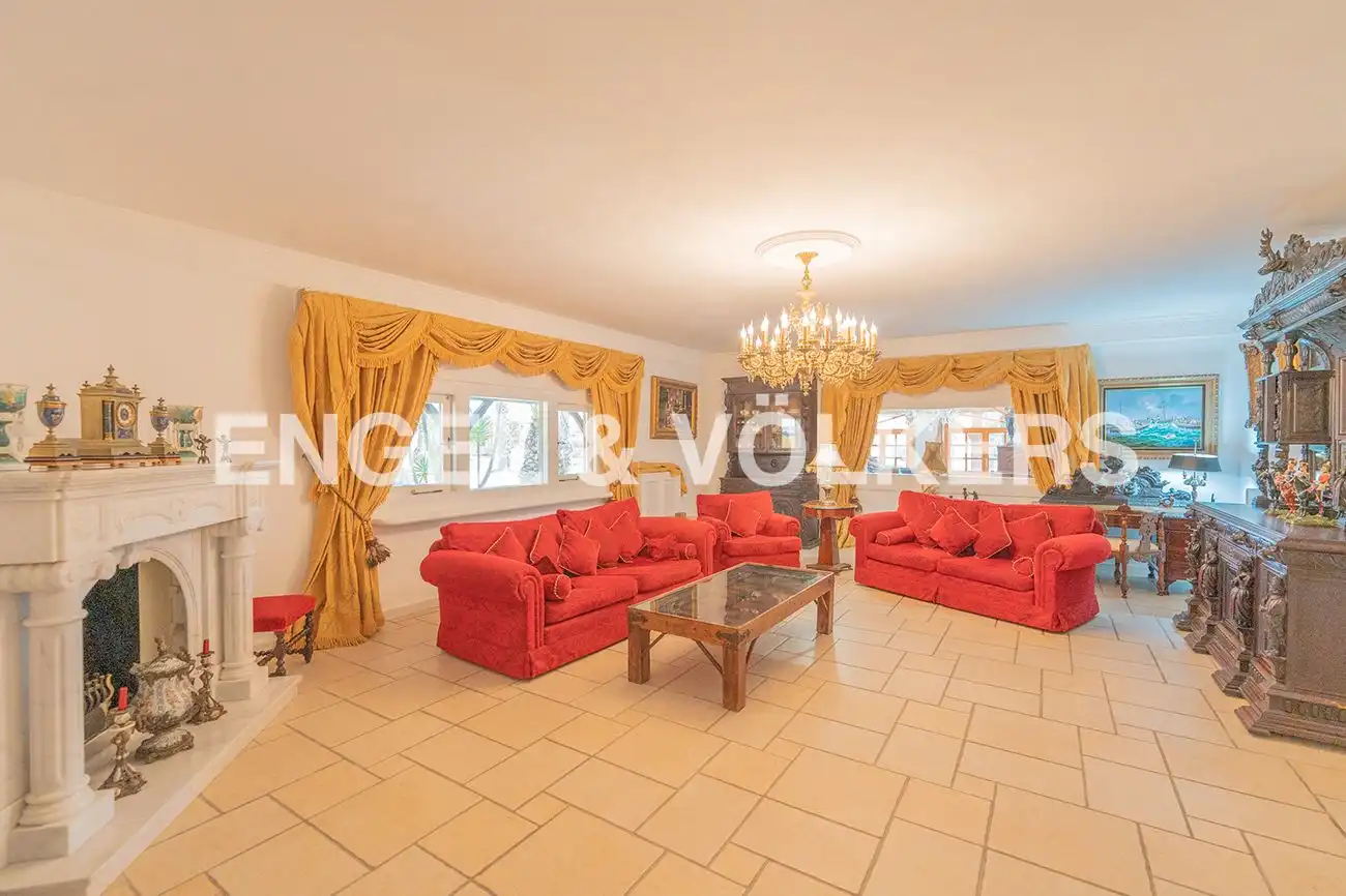 Living room of Houses for sale in Aigües  with Air Conditioner, Private garden and Terrace