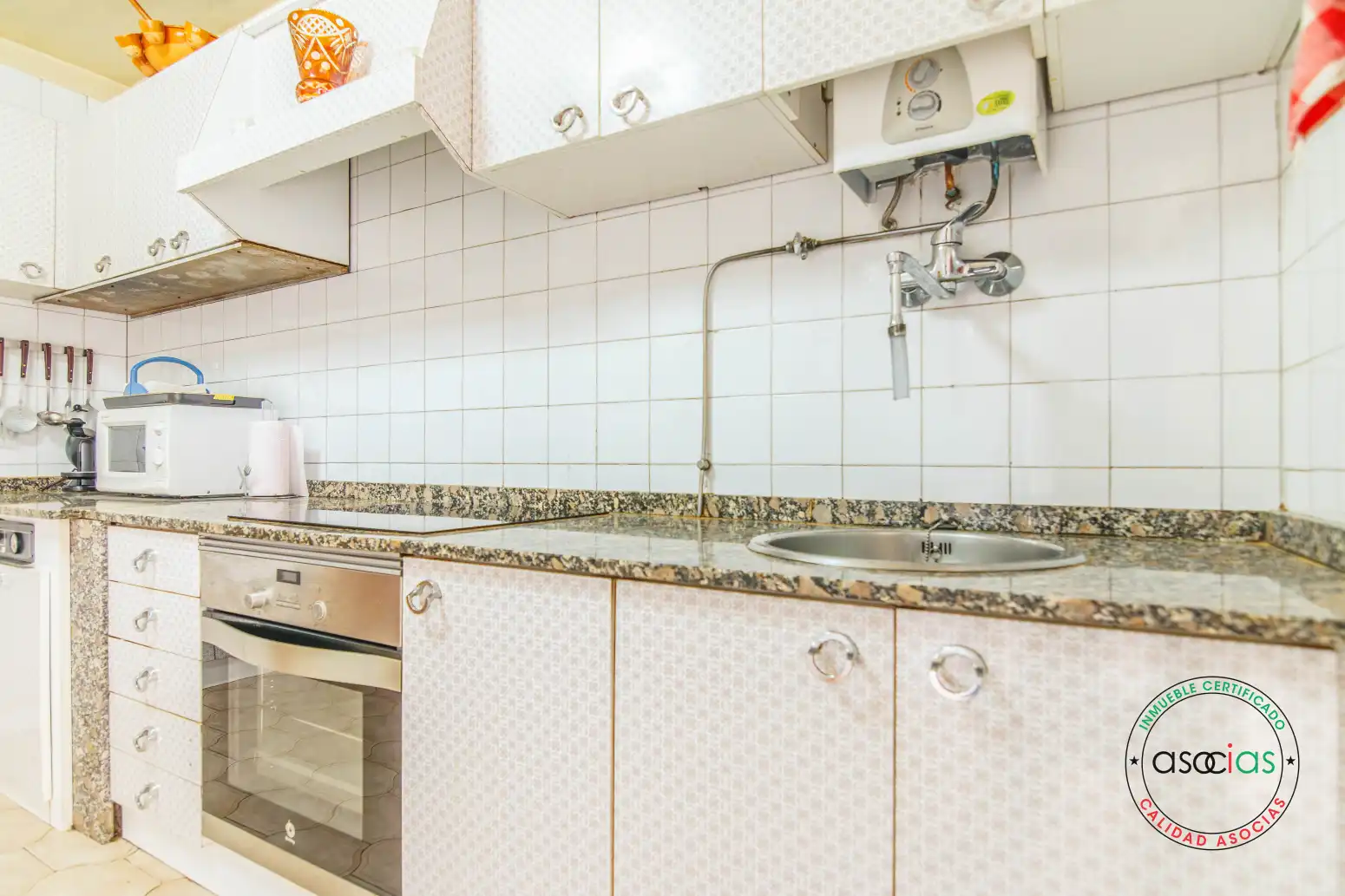 Kitchen of Flat for sale in Nava  with Heating and Balcony