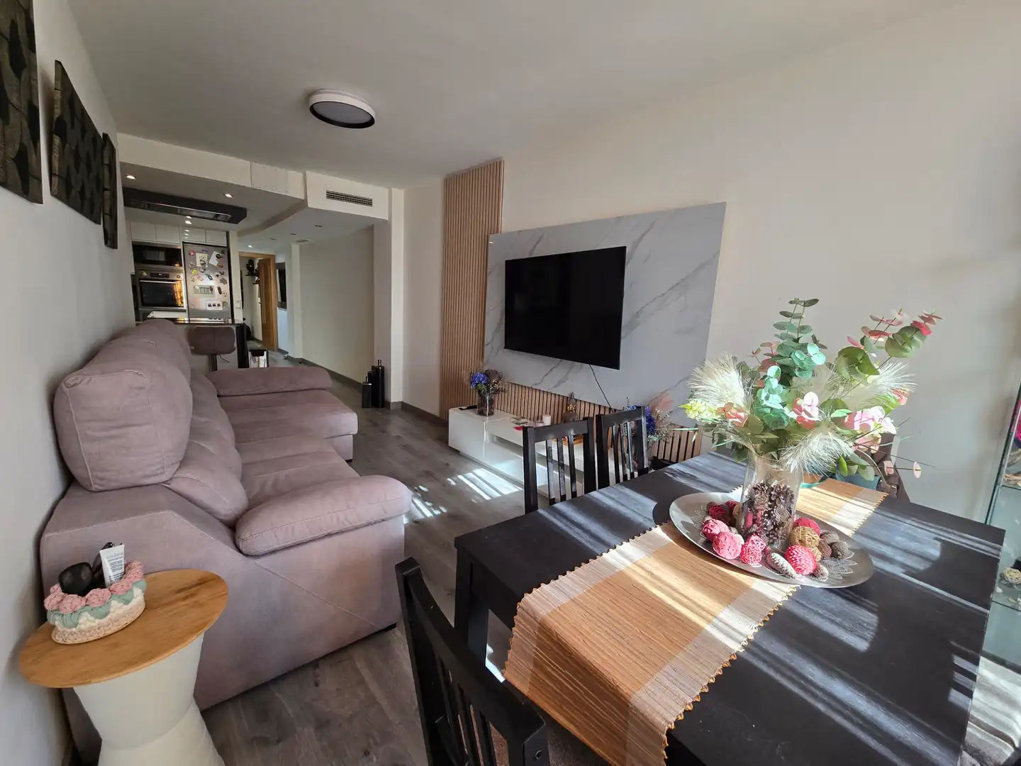 Sala de estar de Piso en venta en Massanassa con Balcón