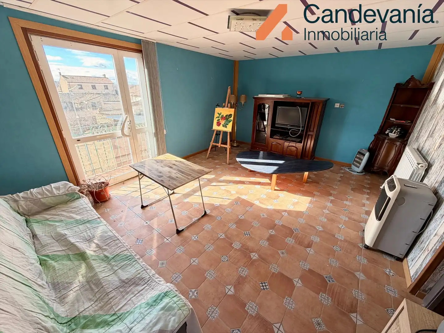 Sala de estar de Casa o chalet en venta en Gurrea de Gállego con Calefacción y Jardín privado