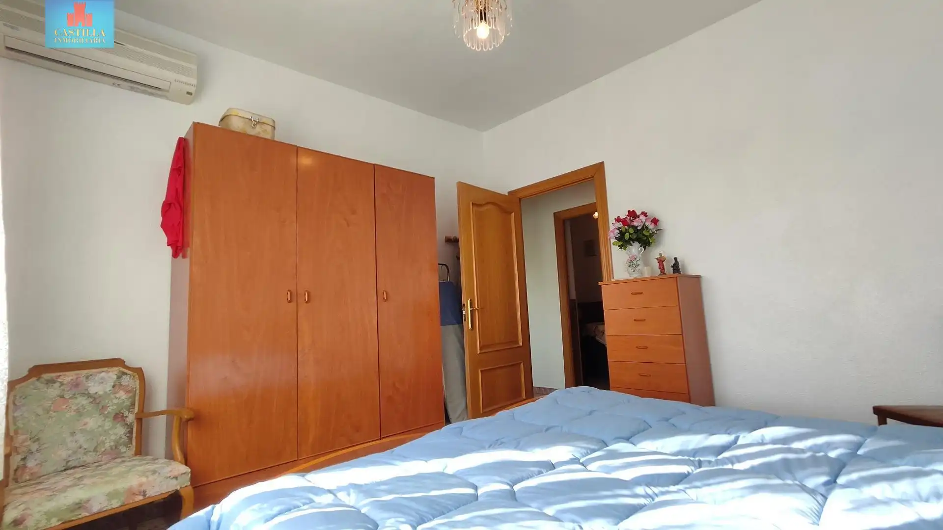 Dormitori de Casa o xalet en venda en Bercial de Zapardiel amb Calefacció, Terrassa i Traster