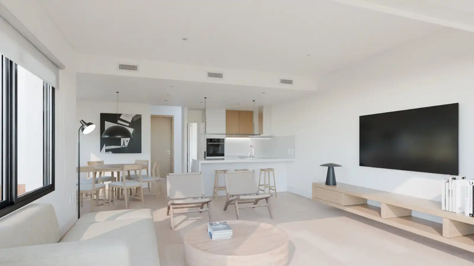 Sala de estar de Casa adosada en venta en Sant Celoni con Aire acondicionado, Calefacción y Jardín privado