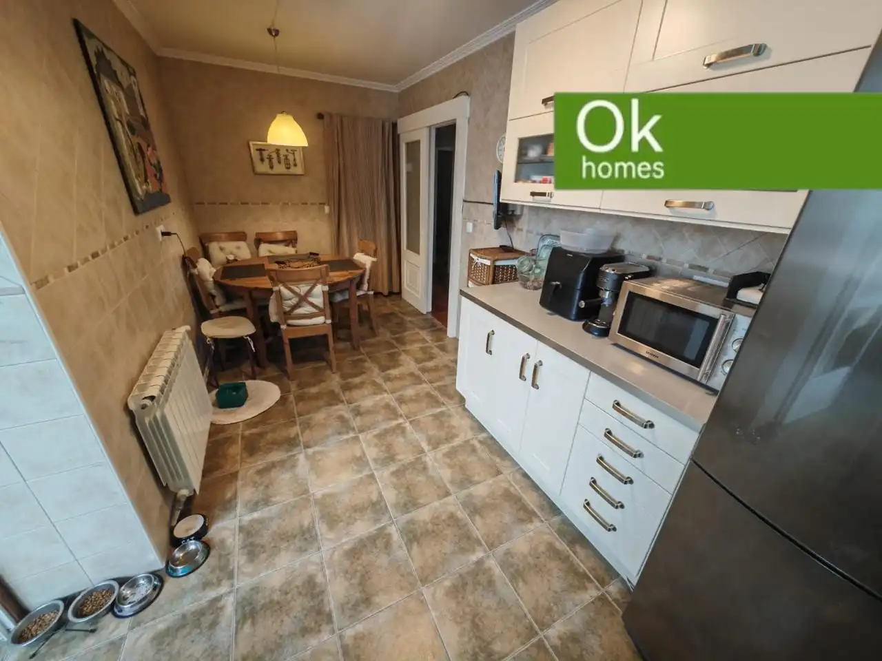 Cocina de Piso en venta en A Coruña Capital  con Calefacción, Amueblado y Horno