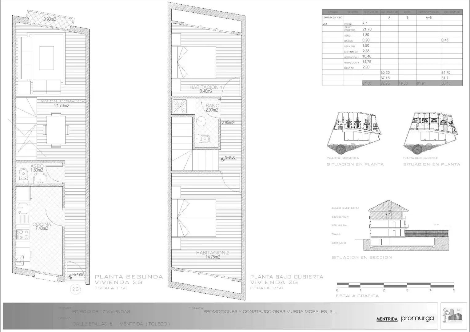 Flat with terrace for sale in Calle Calle Camino de las Erillas, imagen 65