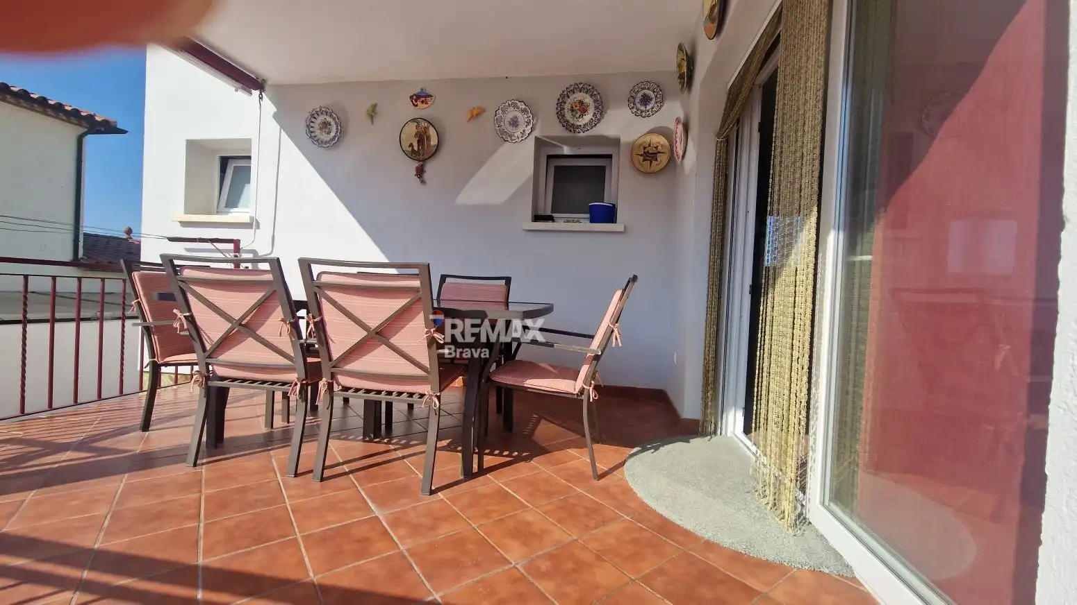 Terrace of Houses for sale in Roses  with Air Conditioner, Private garden and Parquet flooring