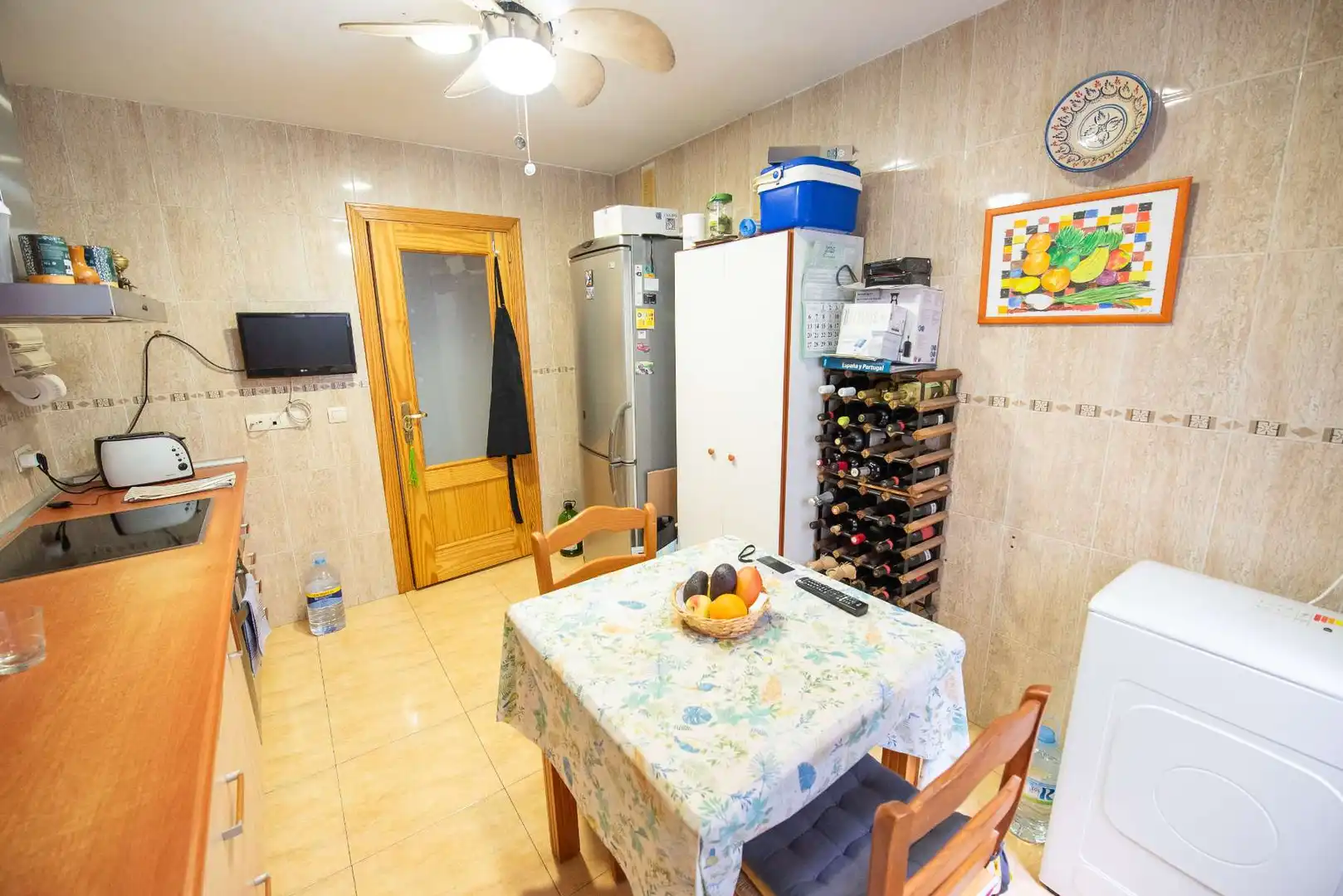 Kitchen of Flat for sale in Plasencia  with Air Conditioner, Heating and Furnished