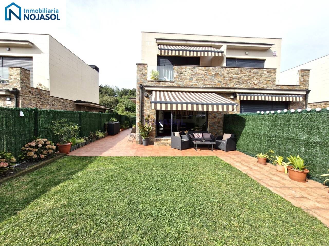 Garden of Single-family semi-detached for sale in Argoños   with Heating, Private garden and Terrace