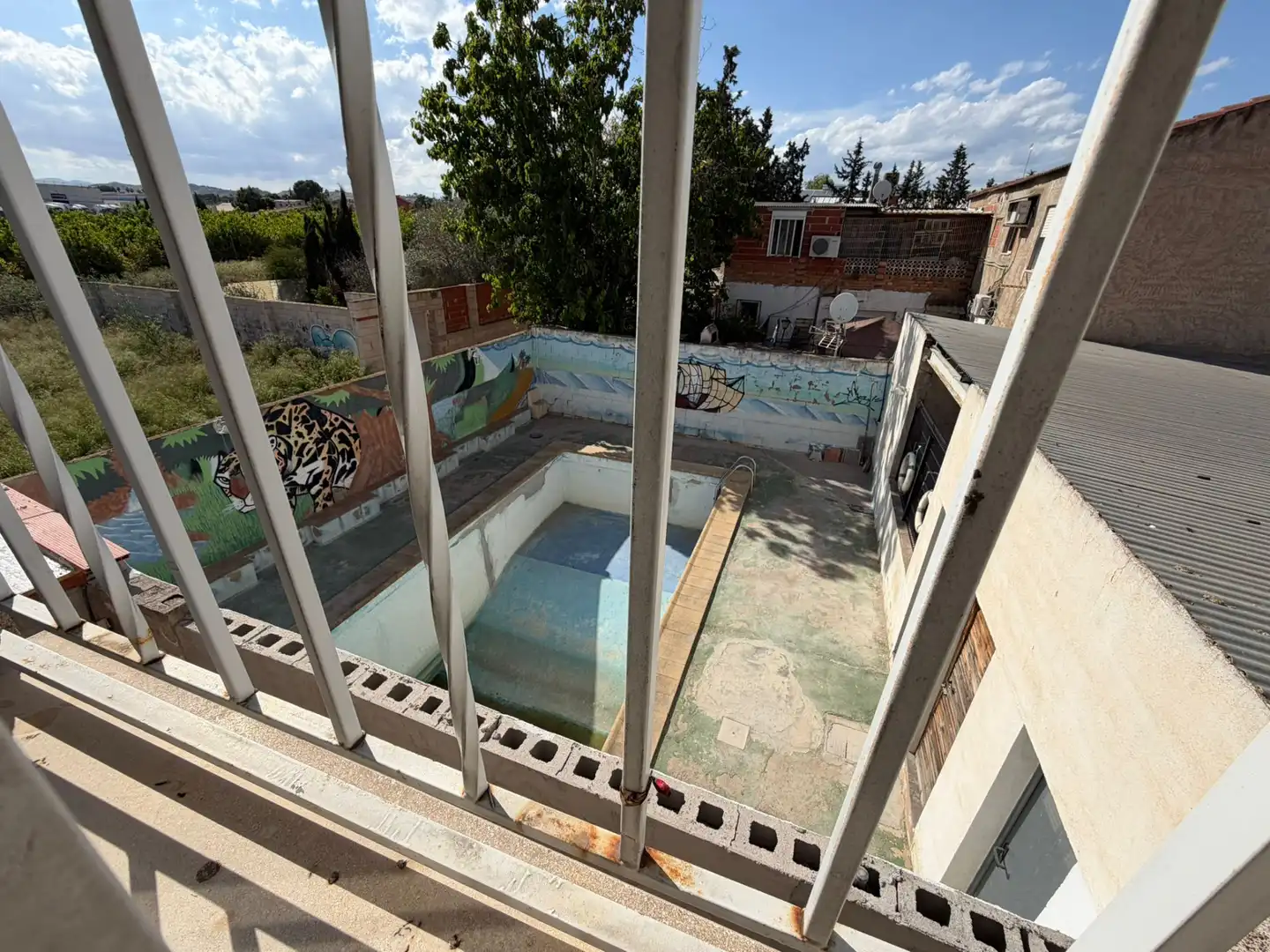 Piscina de Casa adosada en venda en Murcia amb Terrassa, Piscina i Balcó
