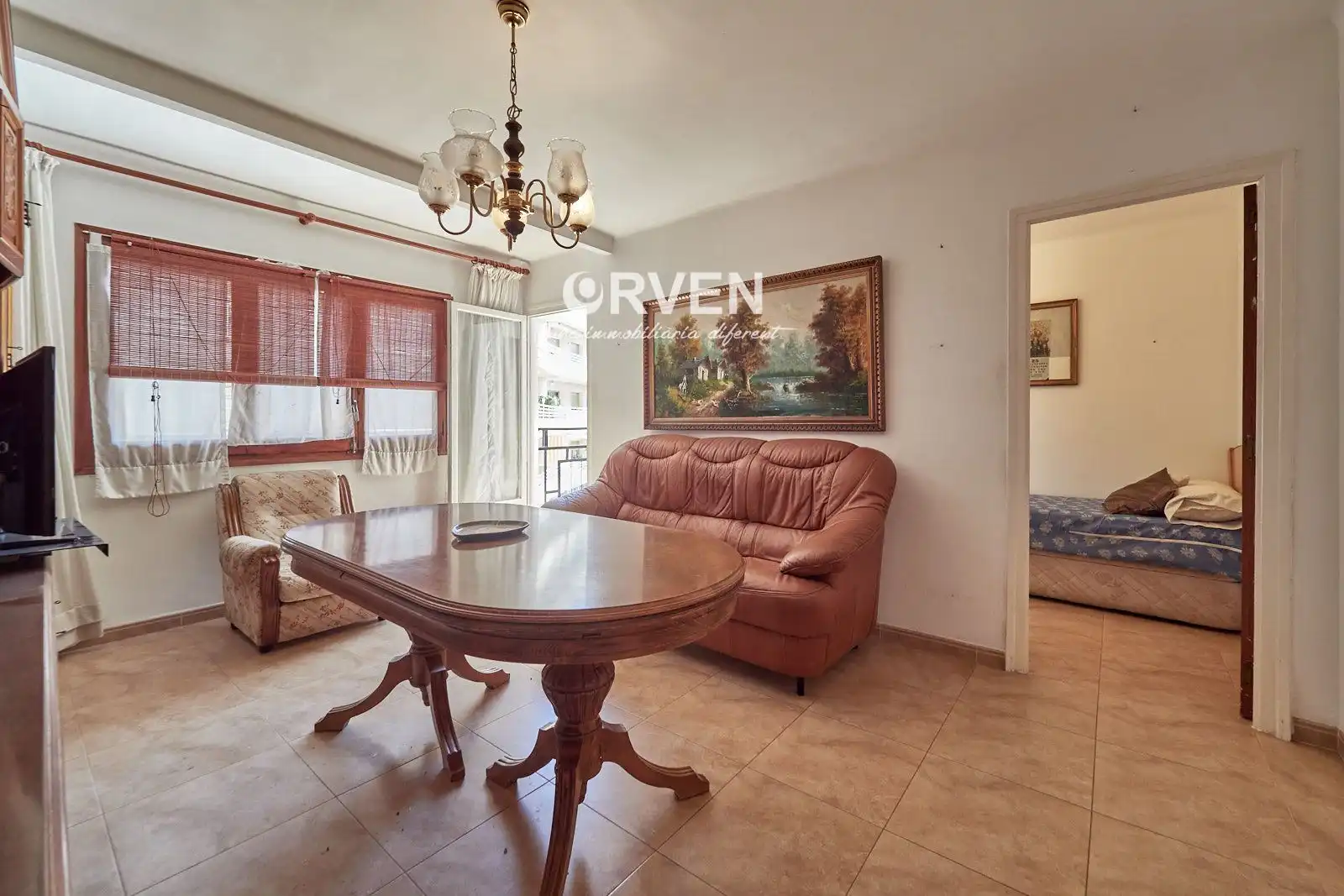Wohnzimmer von Wohnung zum Verkauf in Torredembarra mit Heizung, Terrasse und Ofen