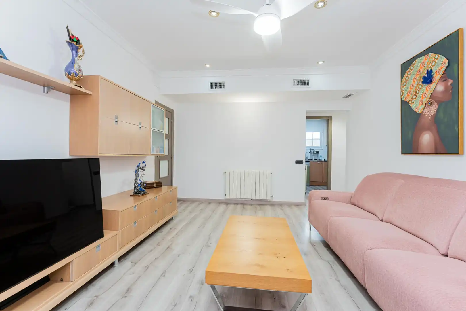 Wohnzimmer von Wohnung zum Verkauf in Viladecans mit Klimaanlage, Heizung und Parkett