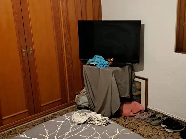 Dormitori de Pis en venda en  Valencia Capital amb Aire condicionat, Terrassa i Balcó