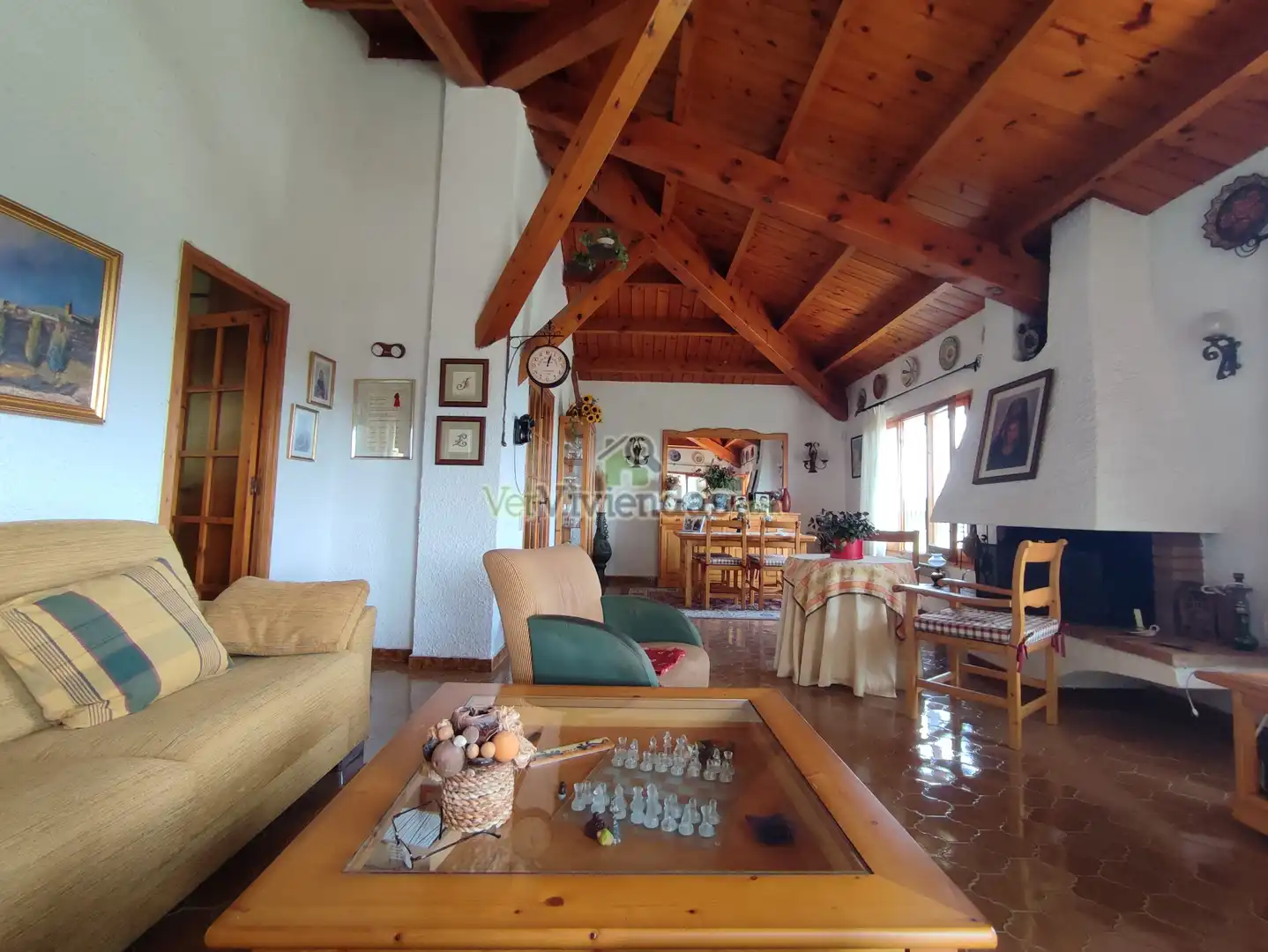 Sala de estar de Casa o chalet en venta en Vallirana con Calefacción, Jardín privado y Terraza