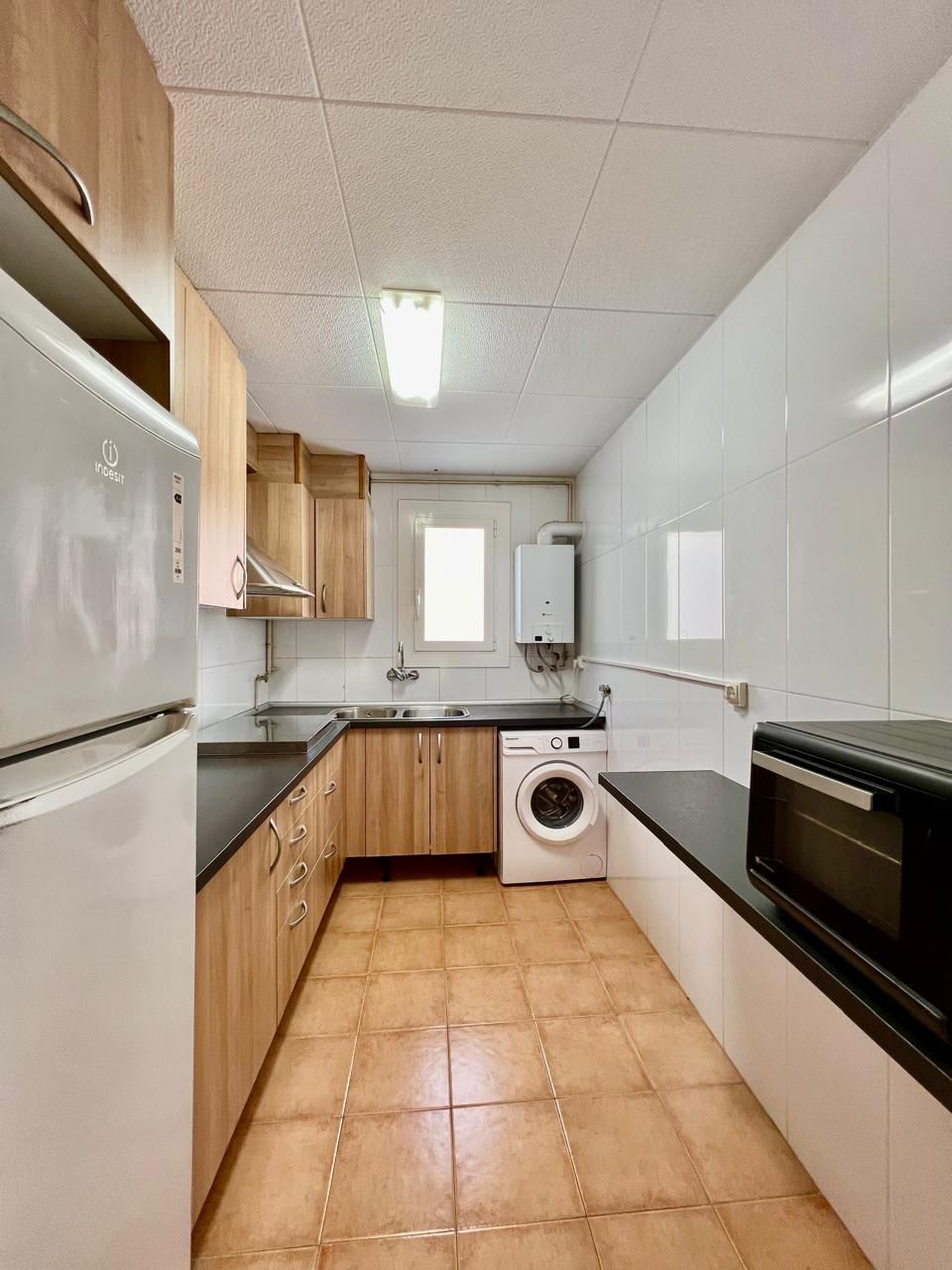 Kitchen of Flat for sale in Montgat  with Air Conditioner, Heating and Parquet flooring