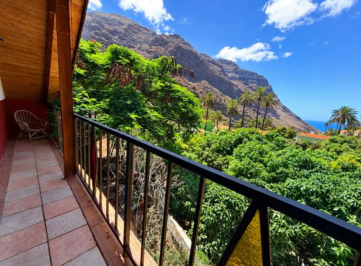 Vista exterior de Casa o chalet en venta en Valle Gran Rey con Jardín privado, Terraza y Amueblado