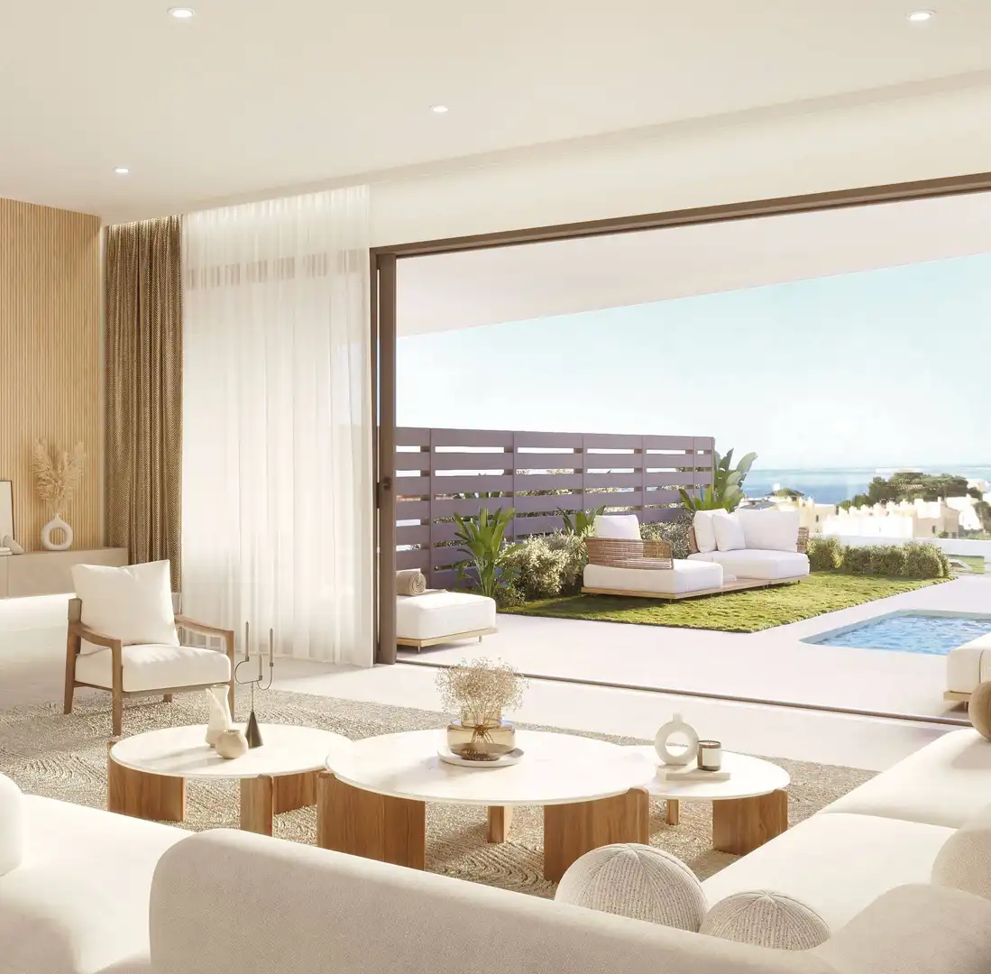 Terrace of Detached homes for sale in Fuengirola  with Air Conditioner, Heating and Private garden