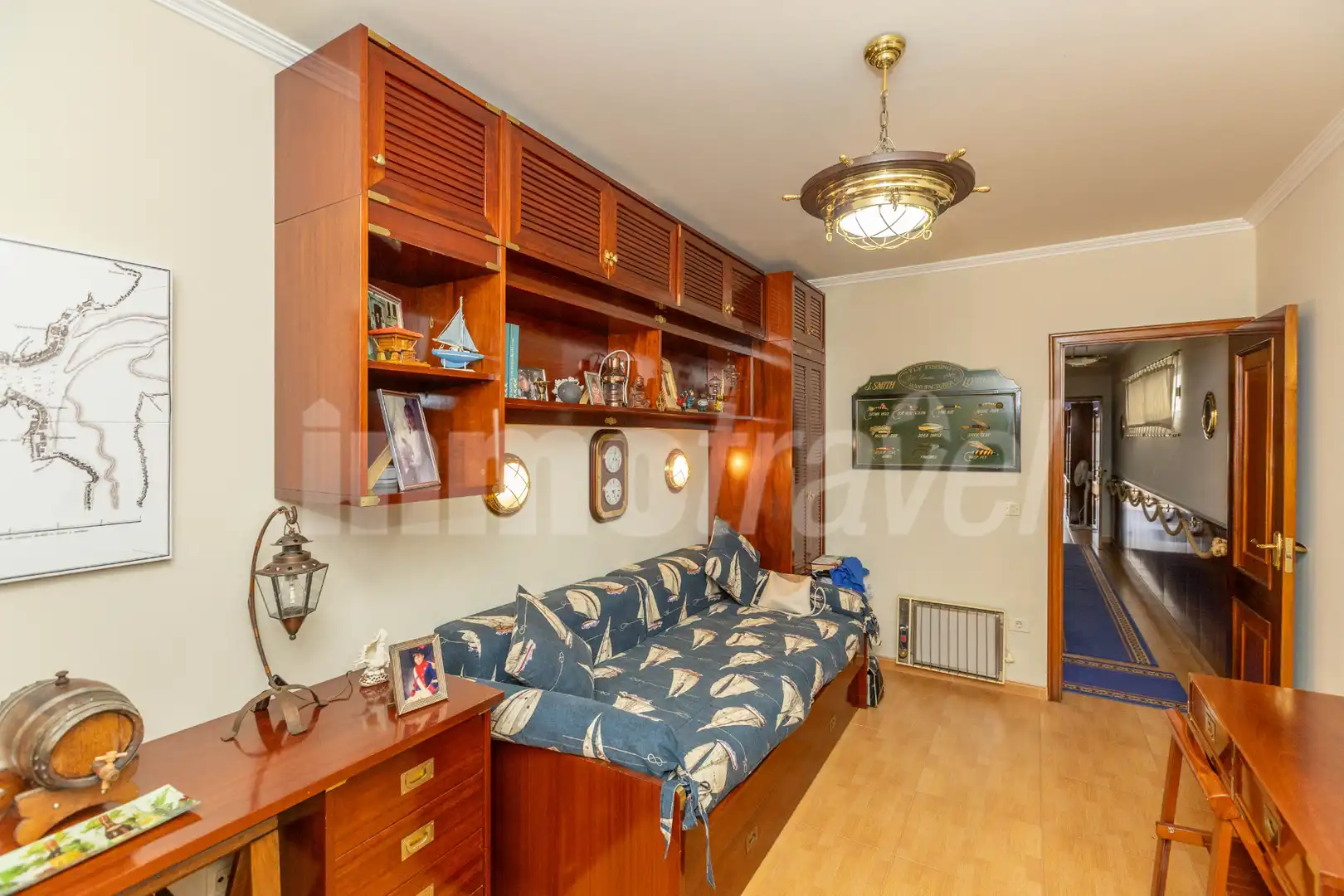 Wohnzimmer von Wohnung zum Verkauf in Sanxenxo mit Privatgarten, Terrasse und Möbliert