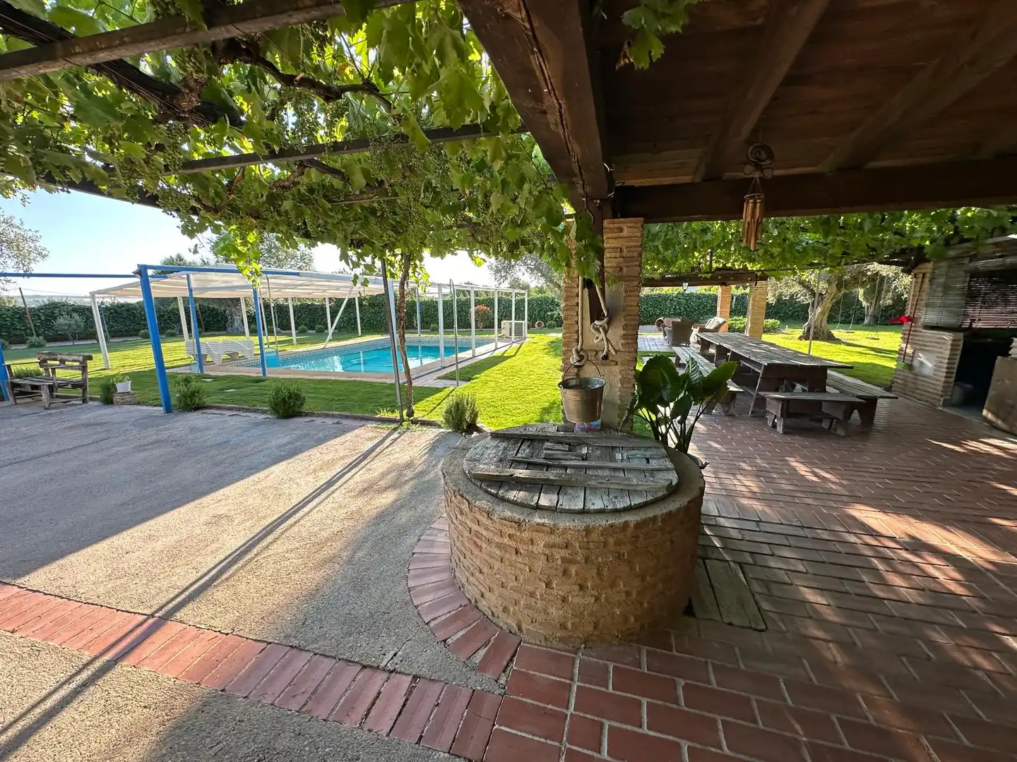 Terraza de Casa o chalet en venta en Montearagón con Aire acondicionado, Calefacción y Jardín privado