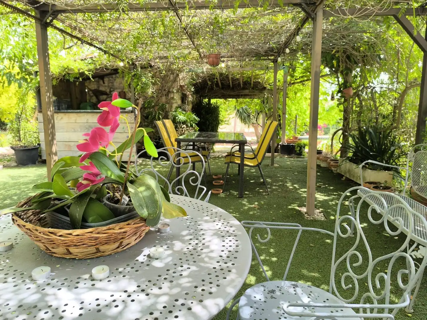 Terrasse von Country house zum Verkauf in Valls mit Klimaanlage, Privatgarten und Abstellraum