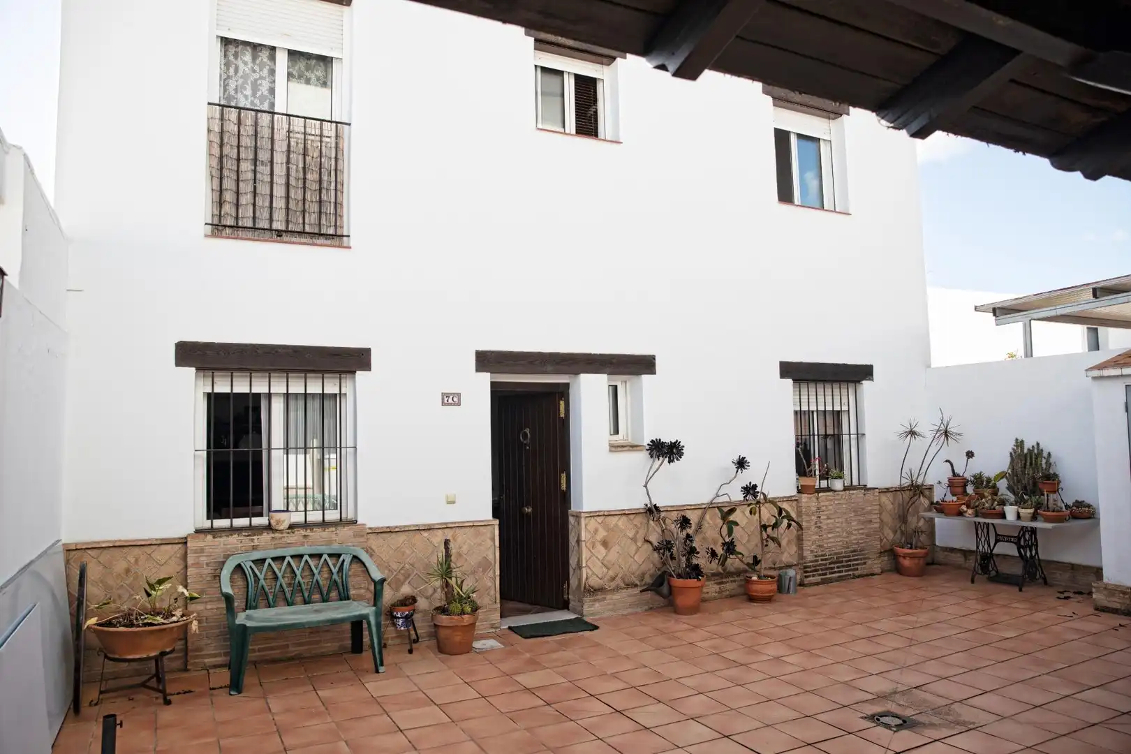 Jardí de Casa adosada en venda en Almonte amb Terrassa