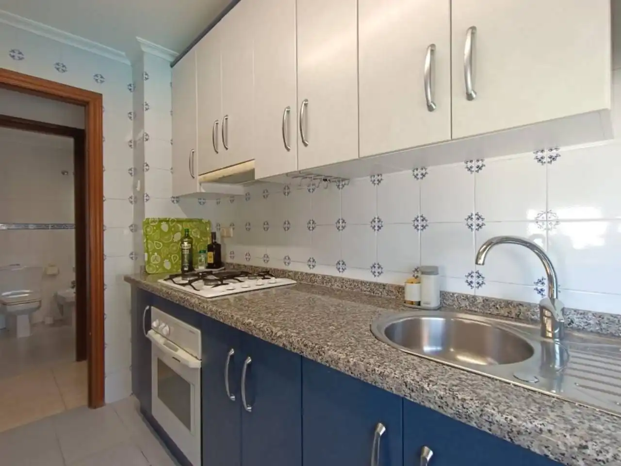 Kitchen of Flat for rent in El Campello  with Air Conditioner, Terrace and Furnished