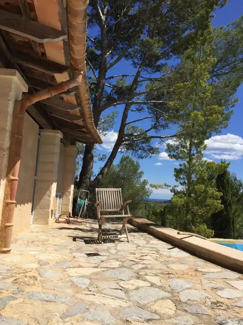 Terrace of Country homes for rent in Manacor  with Swimming Pool