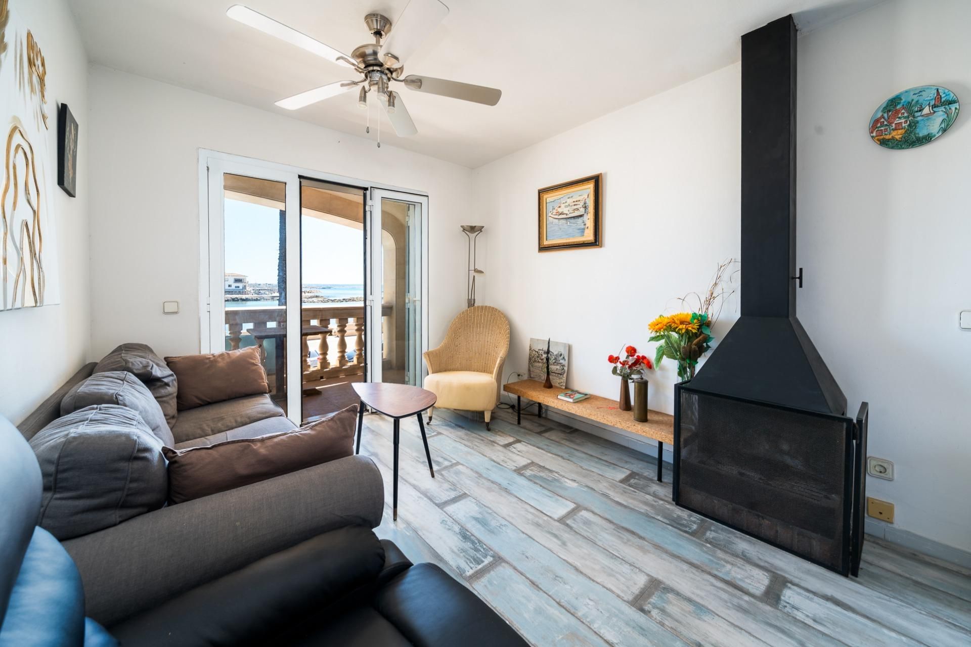 Living room of Flat for sale in  Palma de Mallorca  with Air Conditioner and Terrace
