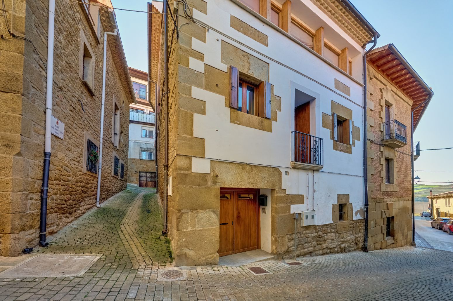 Exterior view of Flat for sale in Mendigorría  with Heating and Parquet flooring
