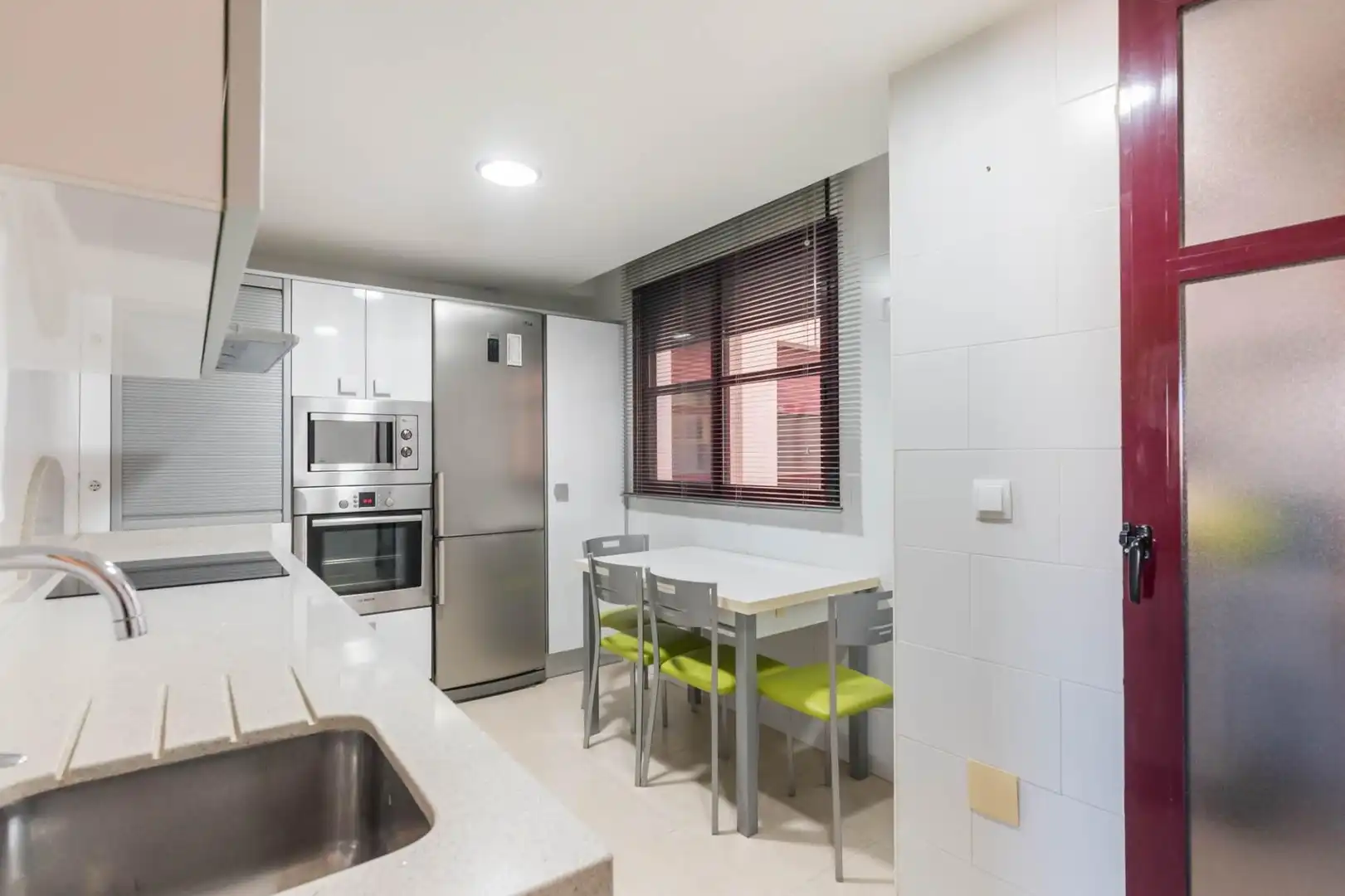 Kitchen of Flat for rent in Murcia  with Air Conditioner, Furnished and Balcony