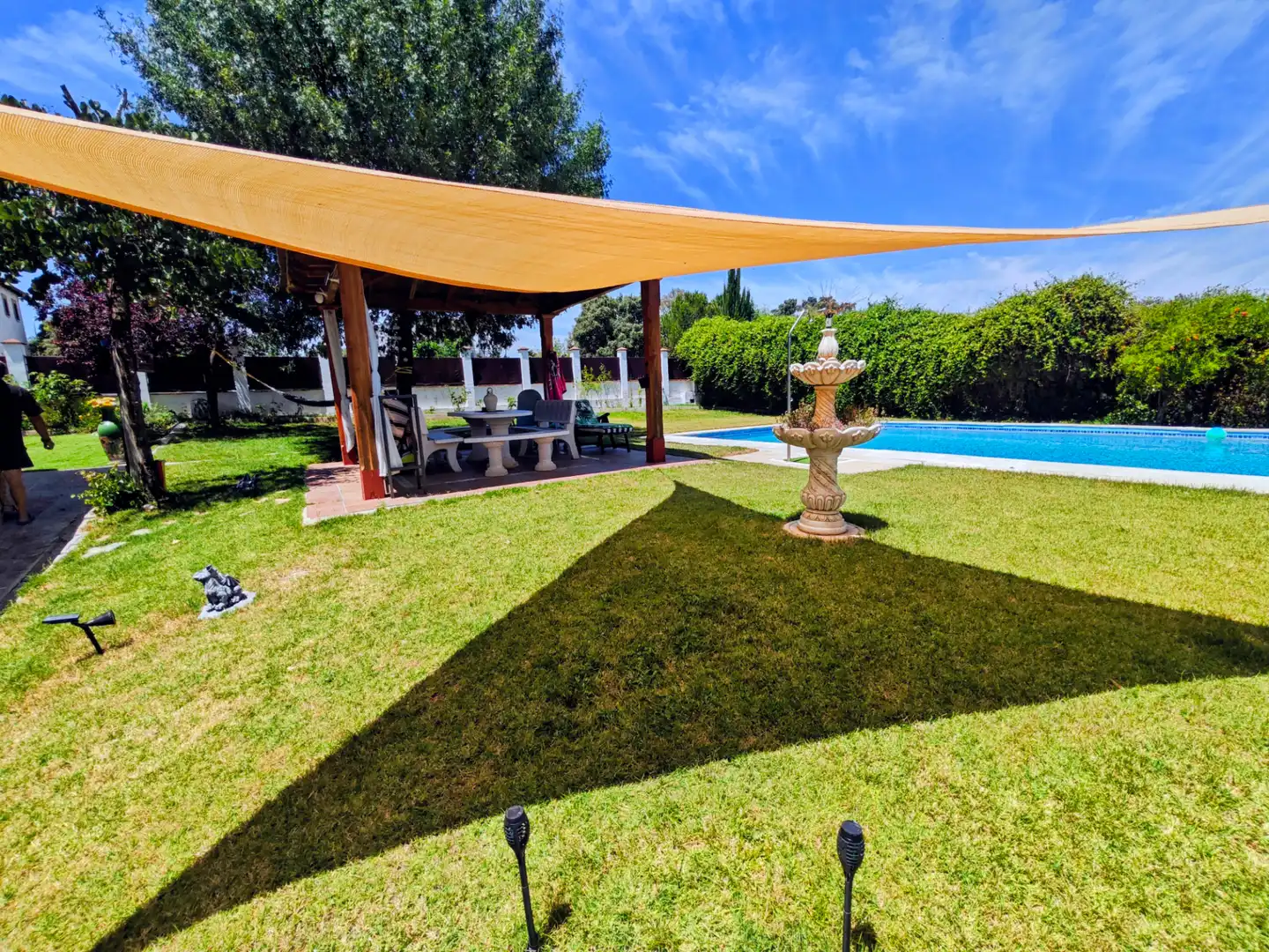Terraza de Casa o chalet en venta en El Casar de Escalona con Aire acondicionado, Calefacción y Jardín privado