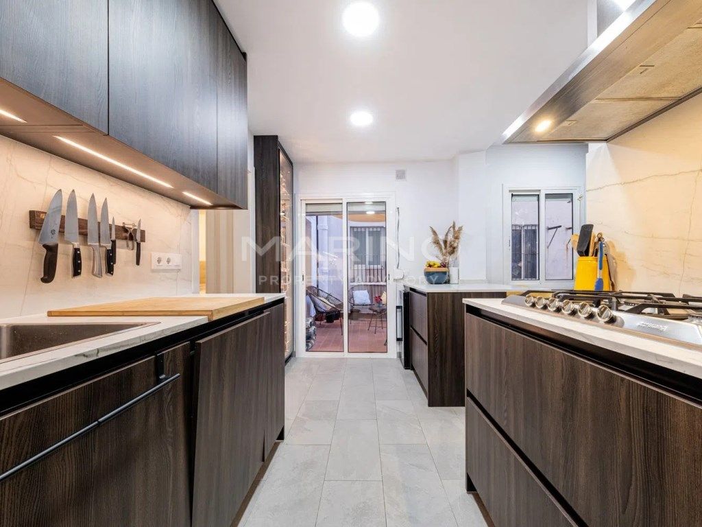 Cocina de Piso en venta en  Barcelona Capital con Aire acondicionado, Terraza y Balcón