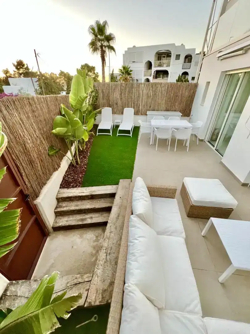 Terrasse von Wohnung zur Miete in Sant Antoni de Portmany, Illes Balears