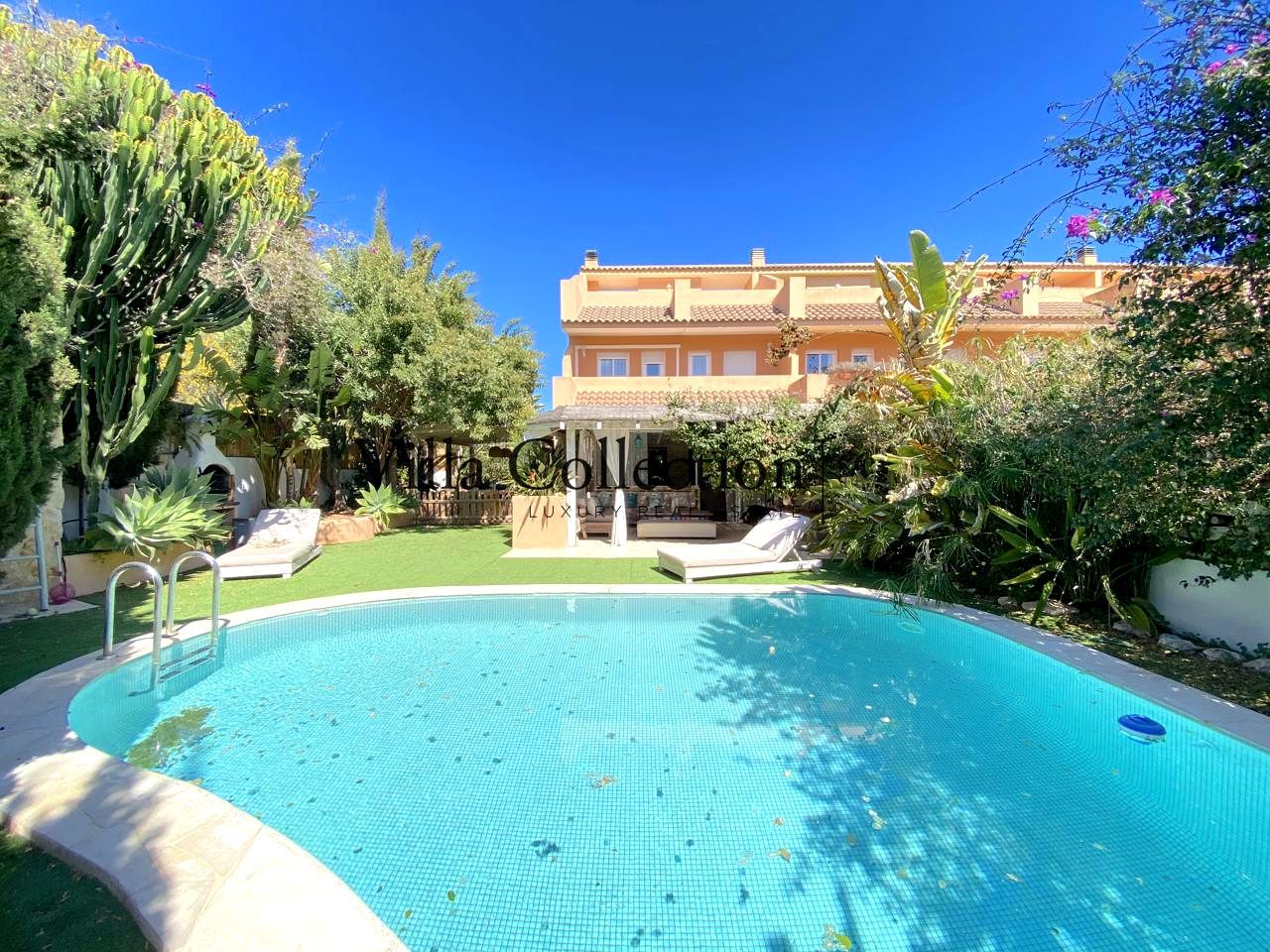Jardí de Casa adosada en venda en Sant Josep de sa Talaia amb Jardí privat, Terrassa i Piscina