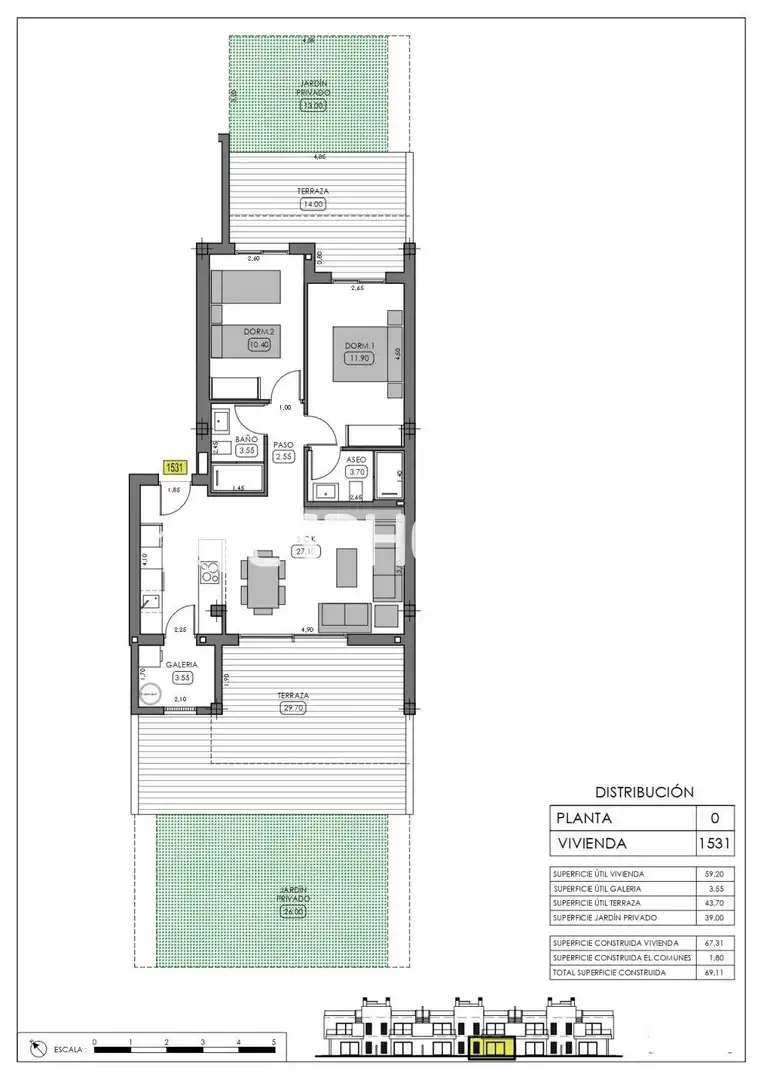 Bungalow con terraza en venta en Algorfa, imagen 7