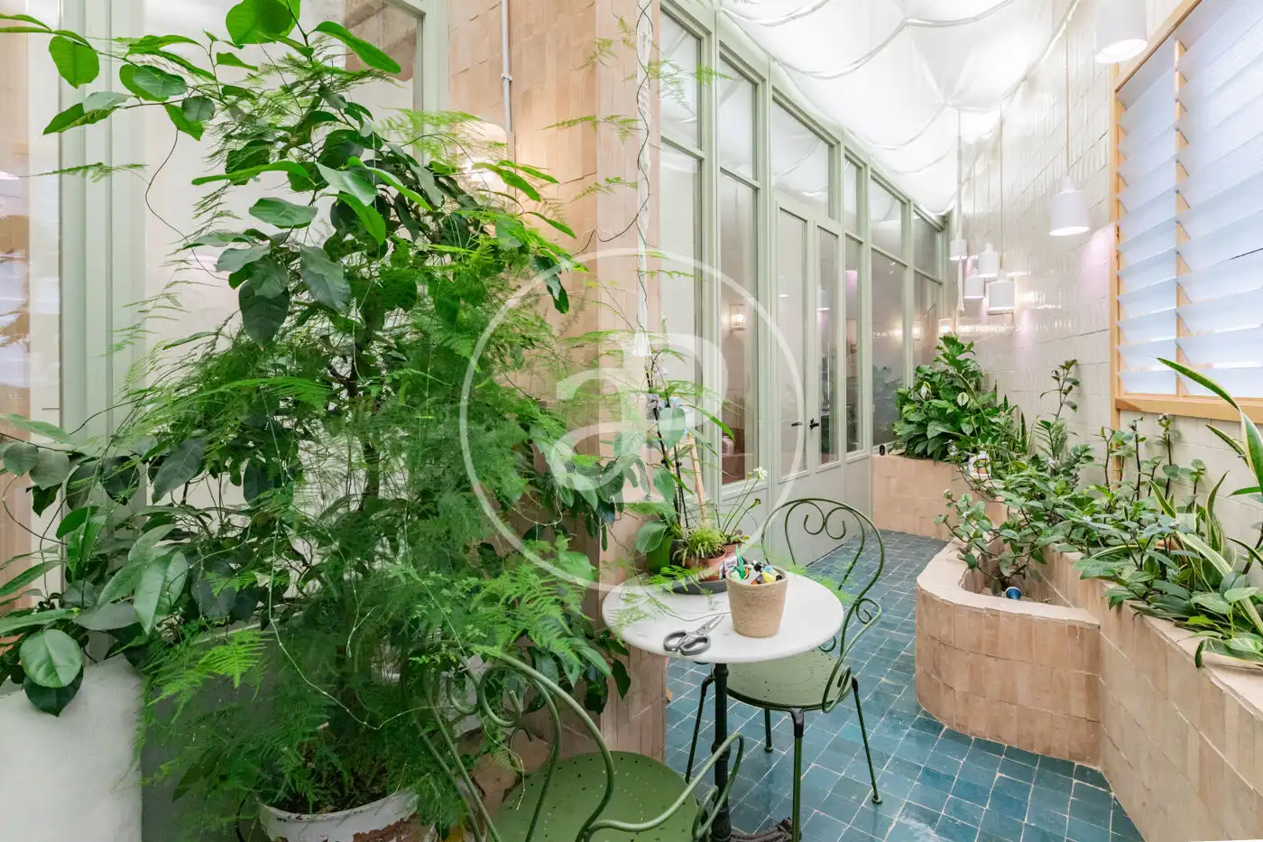 Terrasse von Wohnung zur Miete in Madrid mit Klimaanlage, Heizung und Privatgarten