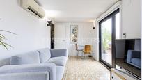 Sala d'estar de Apartament en venda en  Barcelona Capital amb Aire condicionat, Calefacció i Terrassa