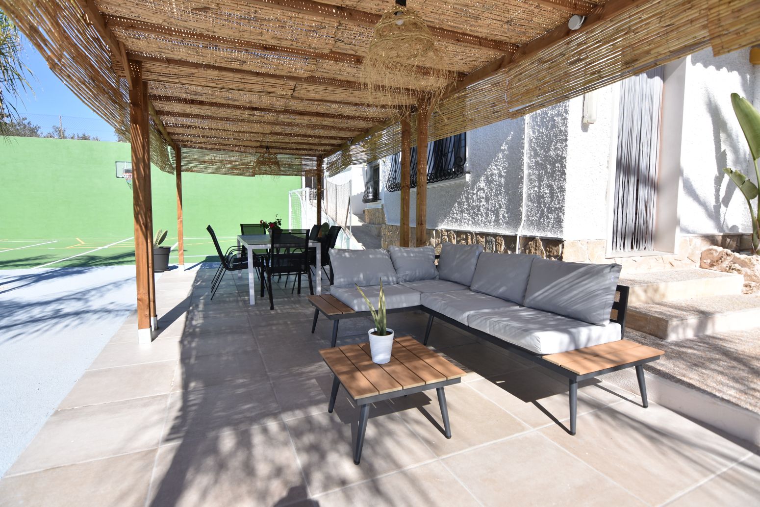 Terrace of Single-family semi-detached to rent in Elche / Elx  with Swimming Pool and Furnished