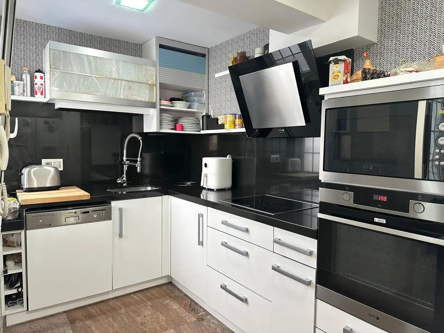 Cocina de Piso en venta en Getxo  con Calefacción